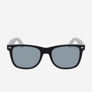 Cole Haan Polarized Wayfarer Sport Sunglasses - Black & Gray CH8012